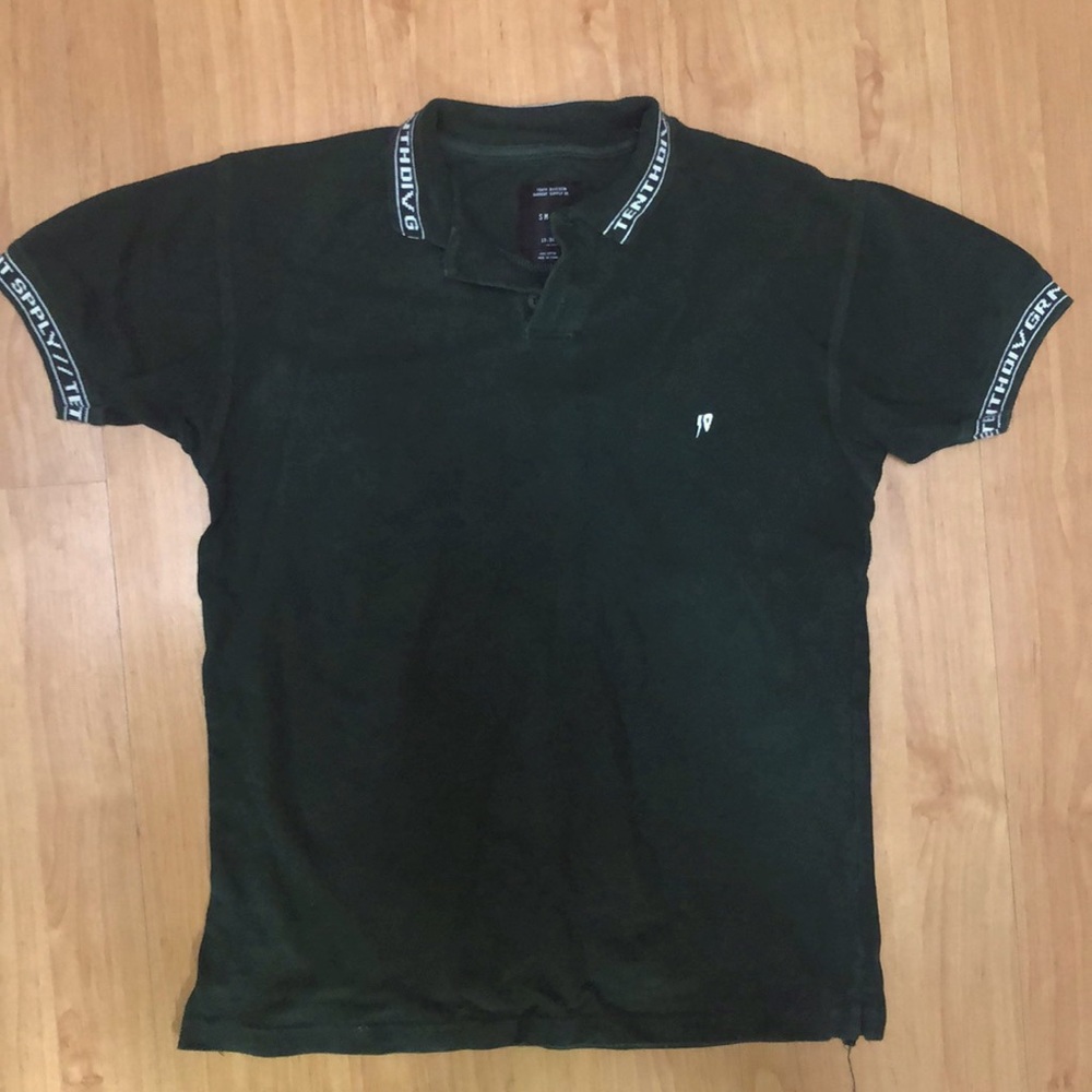 10.Deep Men’s Green Polo